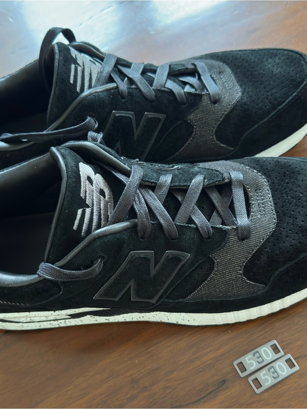 New Balance 530 Evan Longoria Rare Men’s Black Sneakers M530EL Size 12